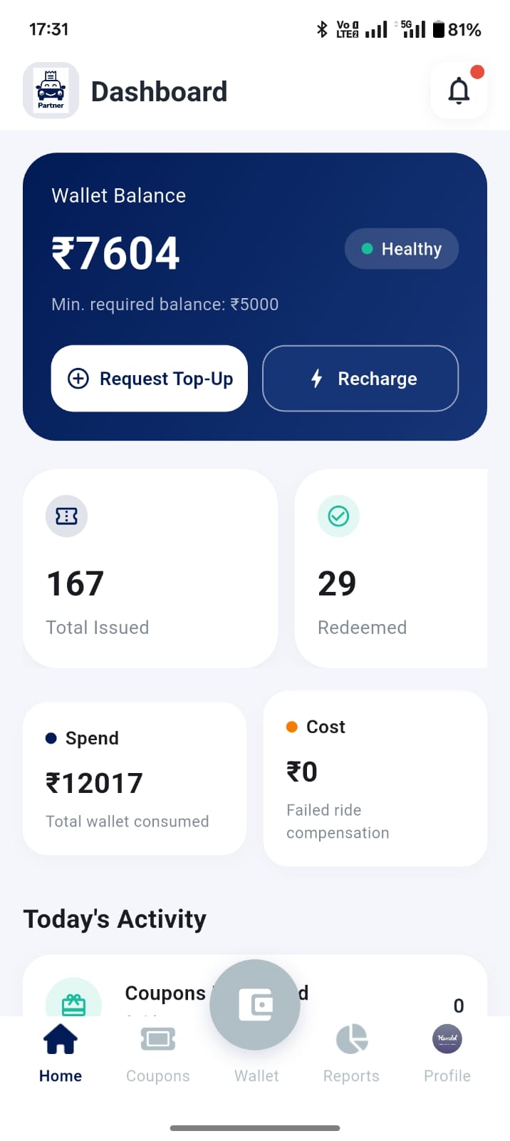 Partner Dashboard